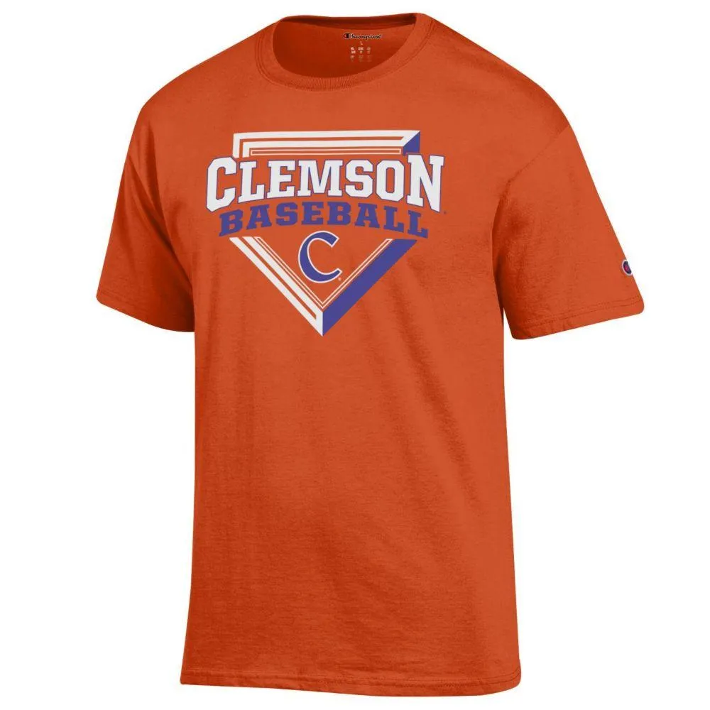 Clemson | Champion Baseball Over Plate Tee Alumni Hall