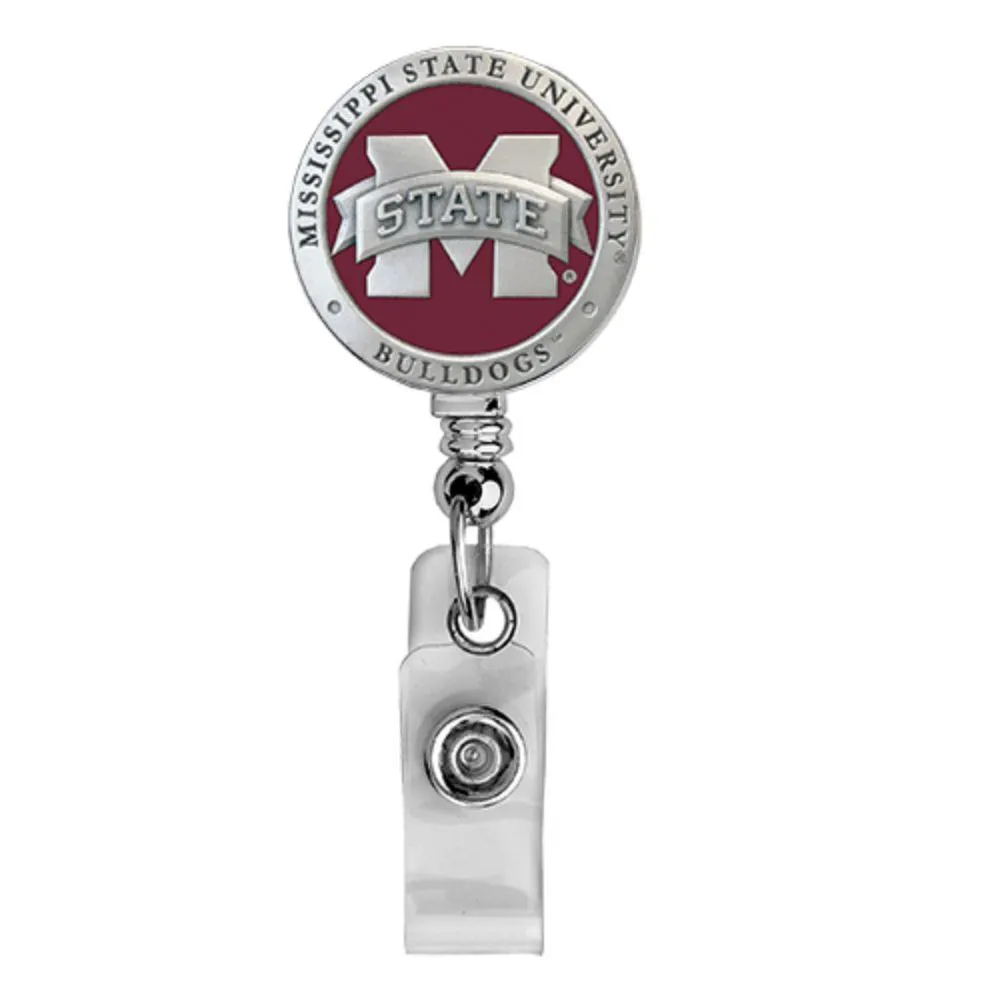  Bulldogs | Mississippi State Heritage Pewter Small Emblem Badge Holder | Alumni Hall