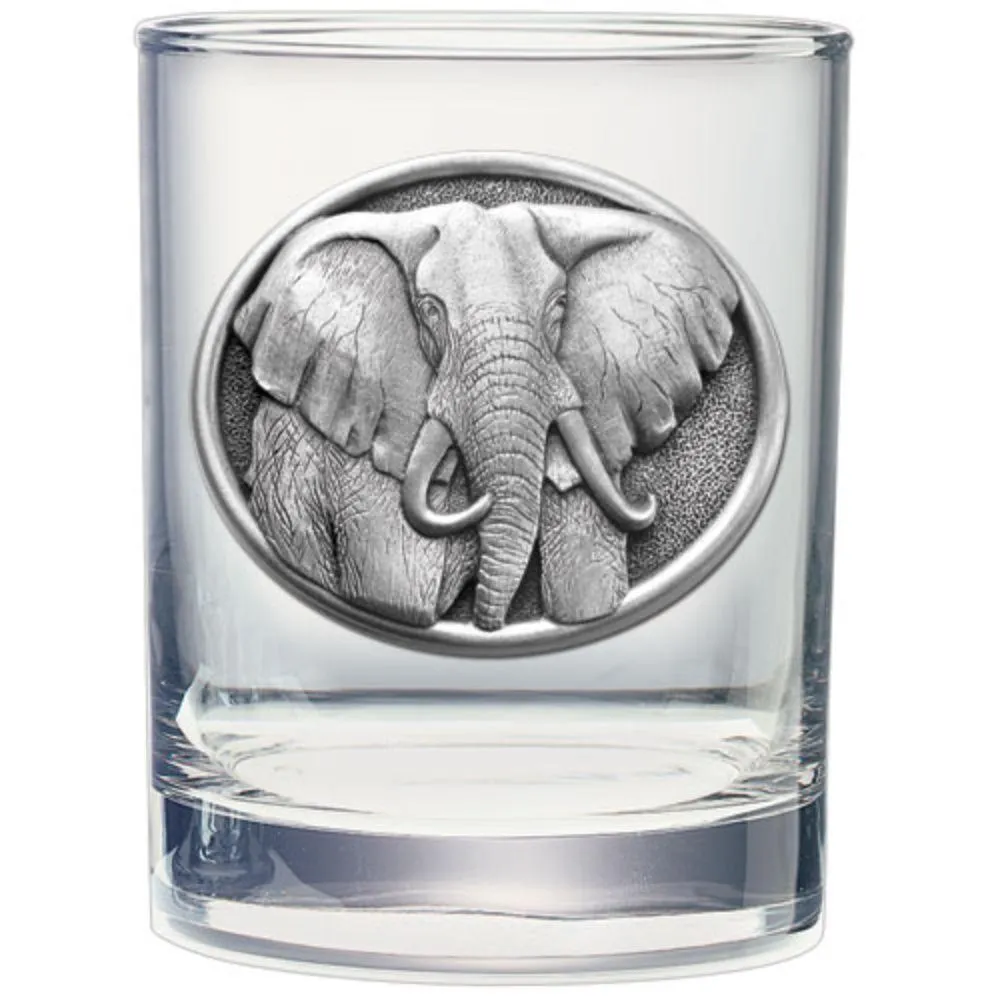  Ahs | Heritage Pewter Elephant Rocks Glass | Alumni Hall