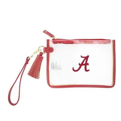  Bama | Alabama Wristlet Clear Bag | Alumni Hall
