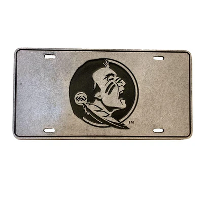 Florida State Pewter License Plate