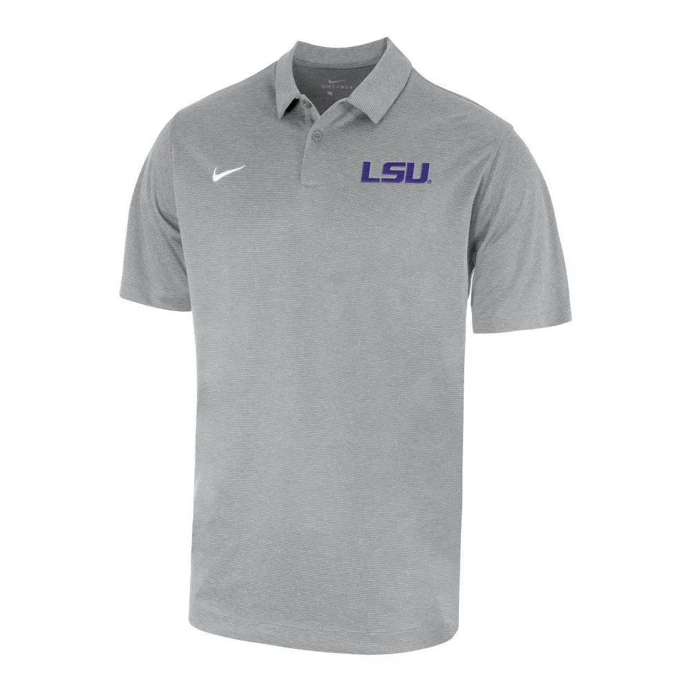 LSU Nike Heather Polo