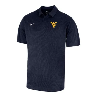 West Virginia Nike Heather Polo