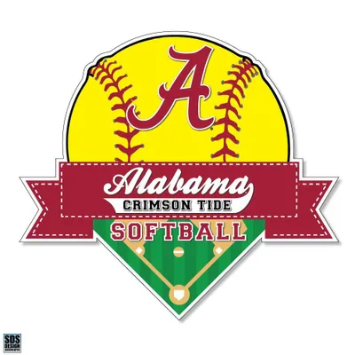  Bama | Alabama 6  Softball Field Magnet | Alumni Hall