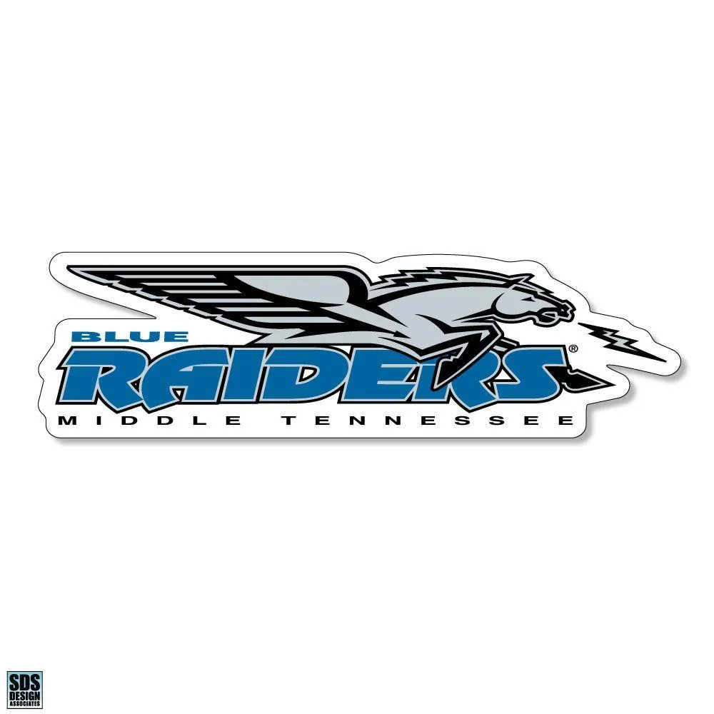  Mtsu | Mtsu 10  Blue Raiders Pegasus Decal | Alumni Hall