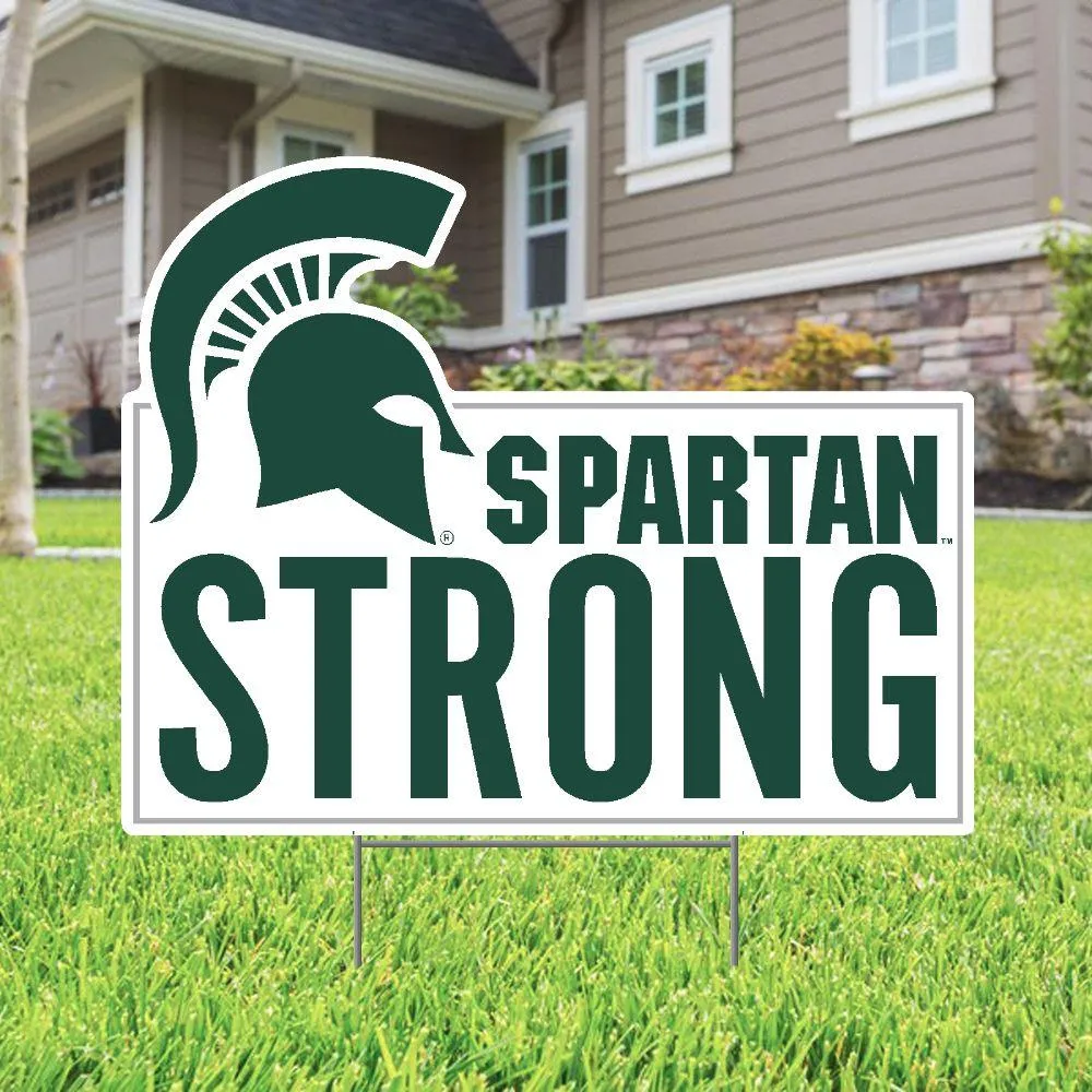 Spartans | Michigan State Spartan Logo Home Banner | Alumni Hall