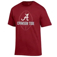 Bama | Alabama Champion Yard Line Football Tee Alumni Hall