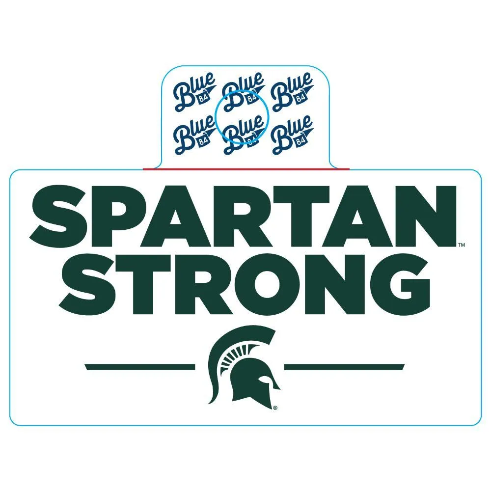  Spartans | Michigan State 3  Spartan Strong Decal | Alumni Hall