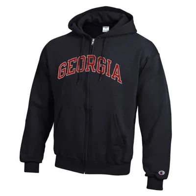 Dawgs | Georgia Champion Arch Full Zip Screen Printed Hoodie Alumni Hall