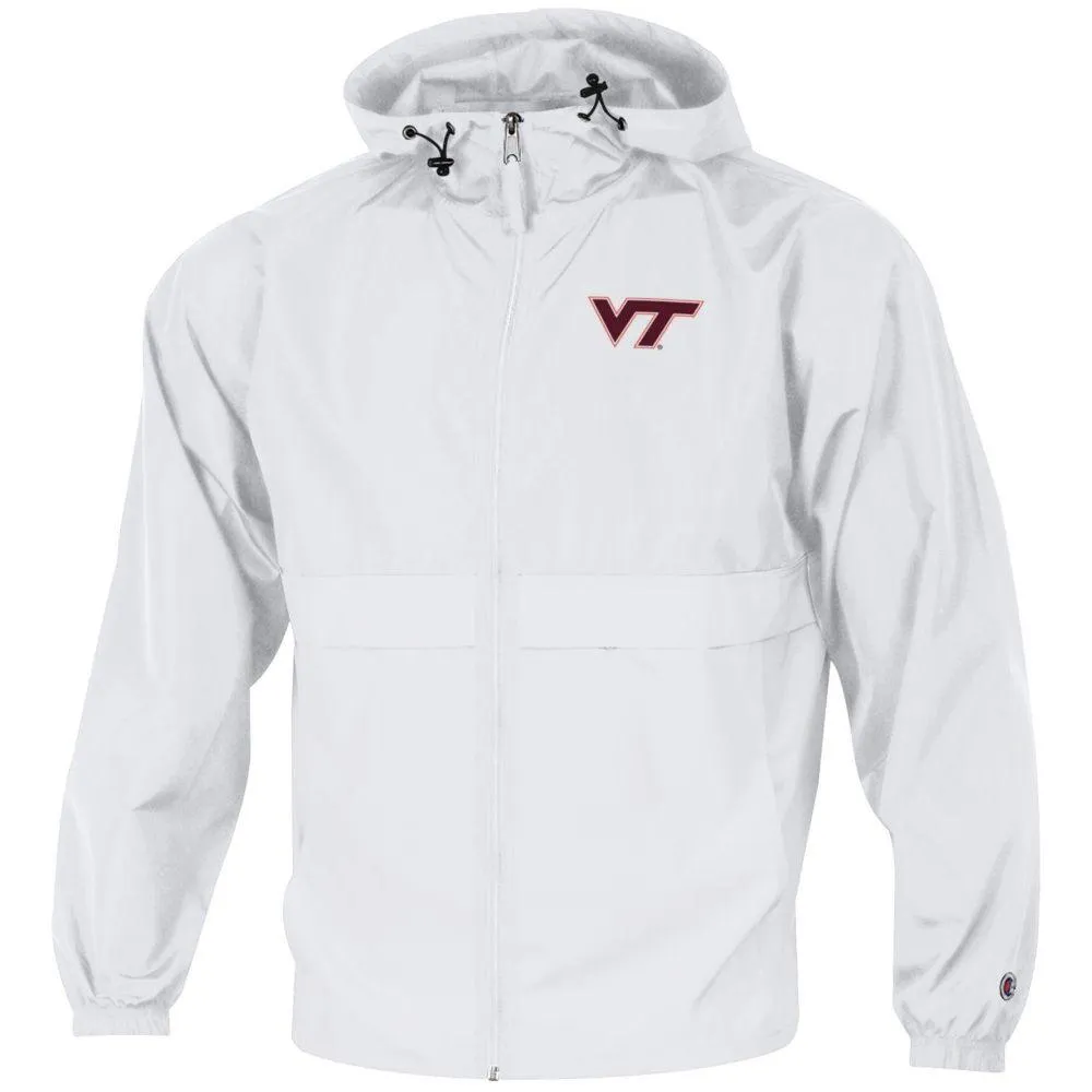 Virginia Tech Champion Full Zip Lightweight Jacket