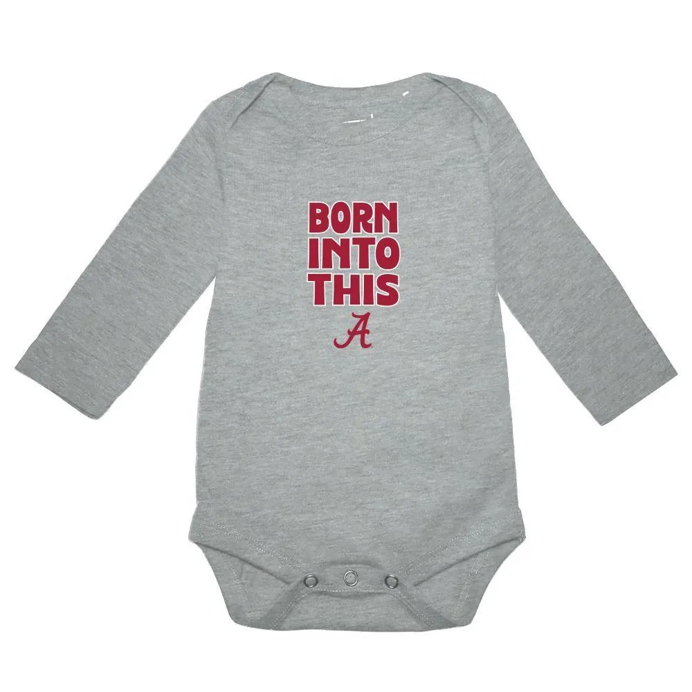 Bama, Alabama Garb Infant Ollie New to the Crew Onesie