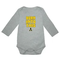 App | Appalachian State Garb Infant Ollie Born Into This Onesie Alumni Hall