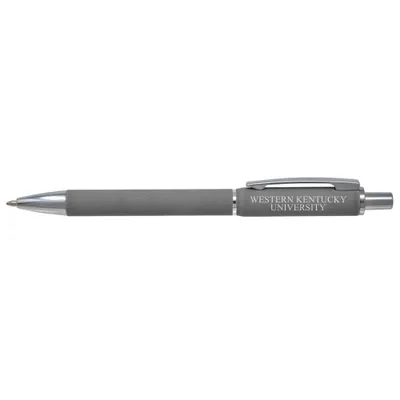  Wku | Western Kentucky Sand Grip Ballpoint Ink Pen | Alumni Hall