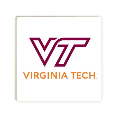  Hokies | Virginia Tech Logo Single Coaster | Alumni Hall