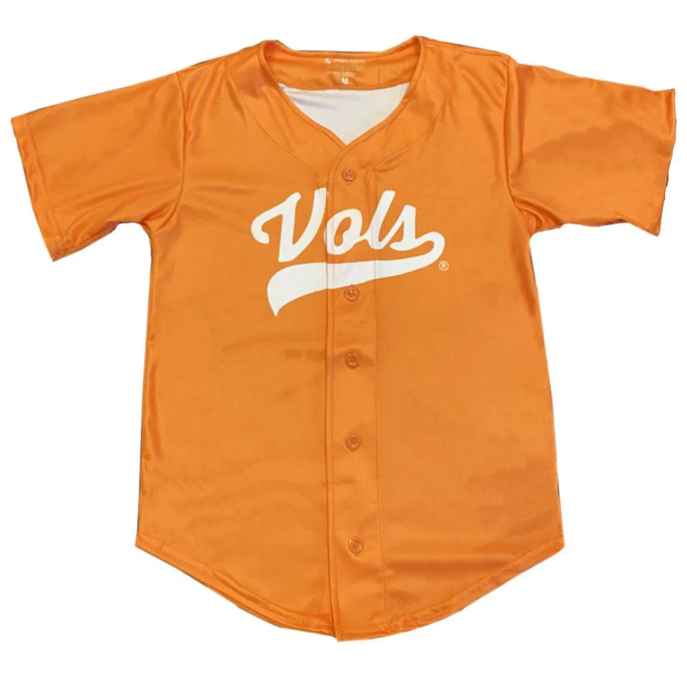 orange tennessee baseball jersey