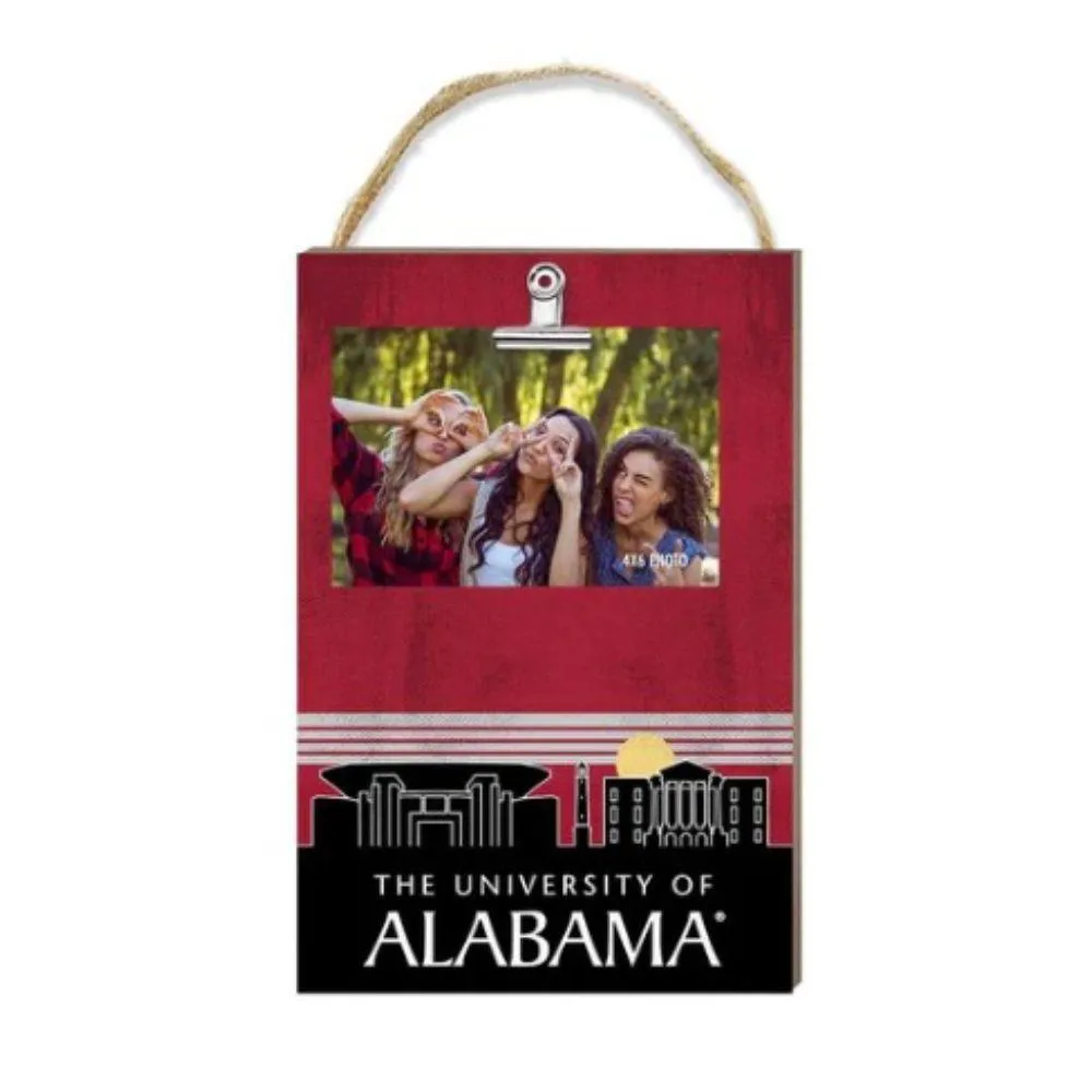  Bama | Alabama 8  X 12  Uscape Skyline Clip Plaque | Alumni Hall