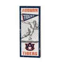  Aub | Auburn 7  X 18  Vintage Football Player Plaque | Alumni Hall