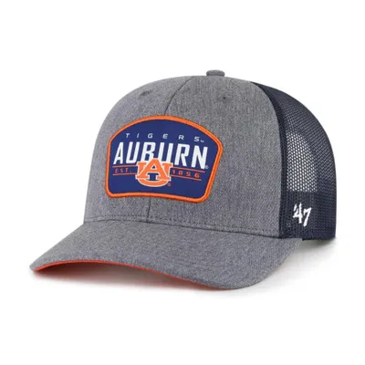 AUB, Auburn 47' Brand Camo Trucker Snapback Hat