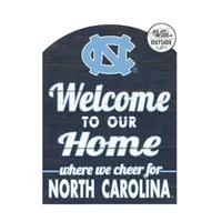  Unc | Carolina 16  X 22  Welcome To Our Home Sign | Alumni Hall