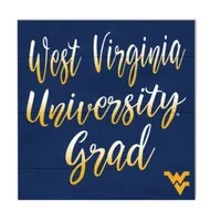  Wvu | West Virginia 10  X 10  Grad Sign | Alumni Hall