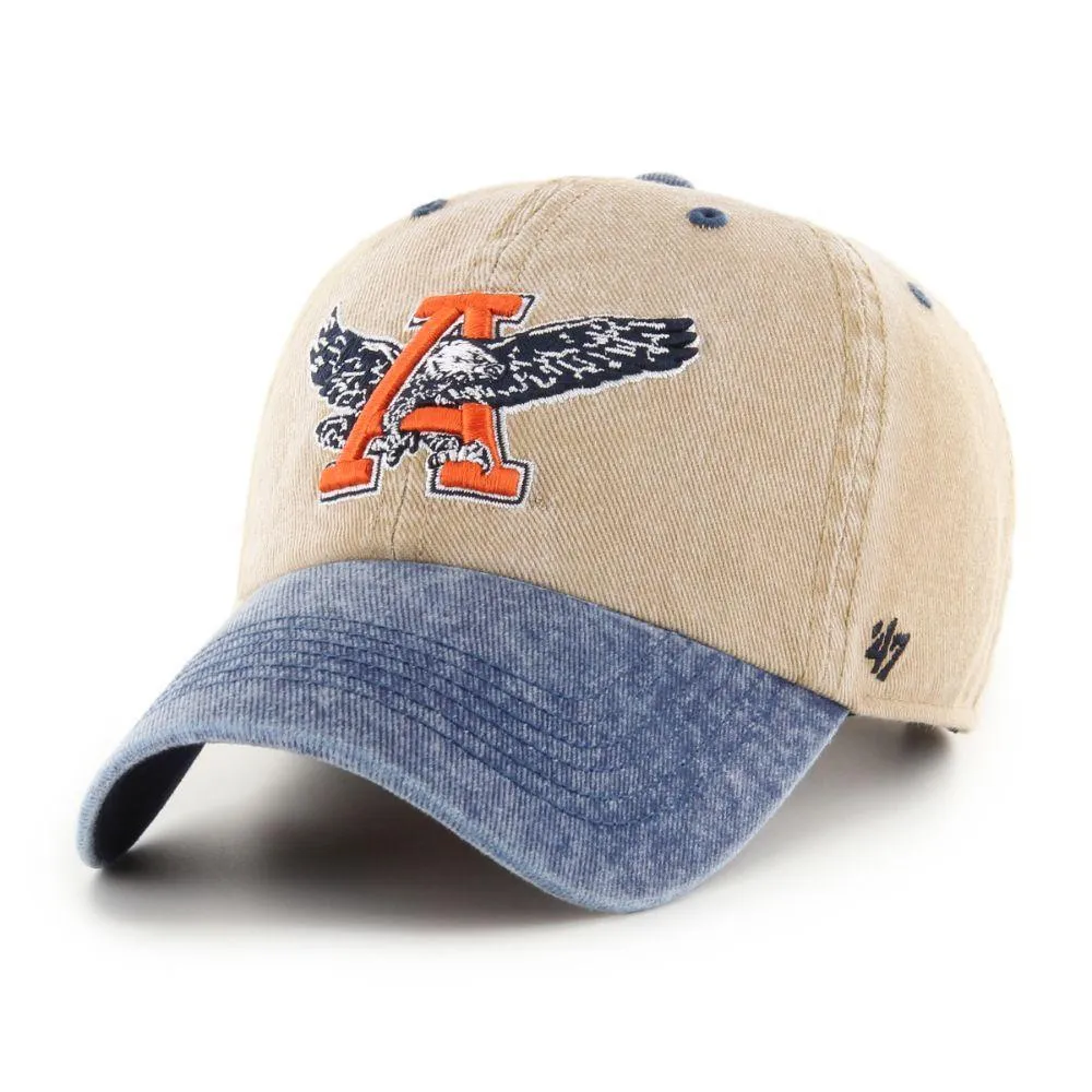  Aub | Auburn 47 ' Brand Vault Eagle Thru A Eldin Clean Up Hat | Alumni Hall