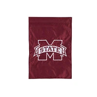 Mississippi State Applique Garden Flag