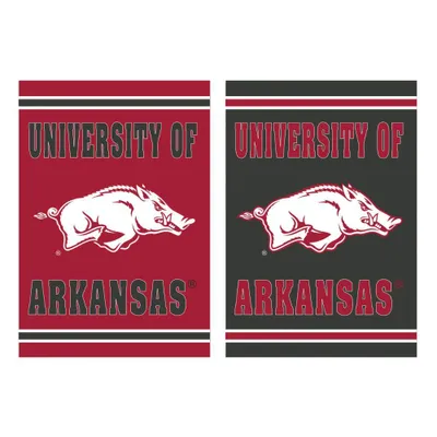  Razorbacks | Arkansas Embossed Suede Garden Flag | Alumni Hall