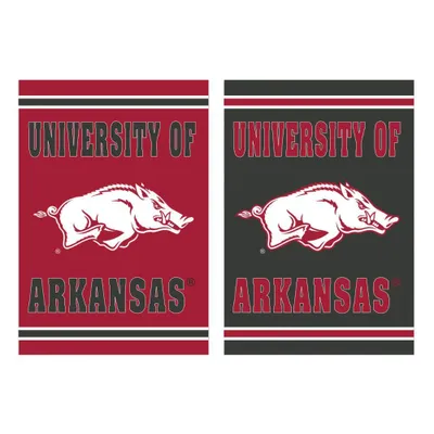 Alumni Hall Razorbacks, Arkansas 3 Embroidered Iron On Patch, Alumni Hall