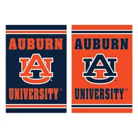  Aub | Auburn Embossed Suede Garden Flag | Alumni Hall