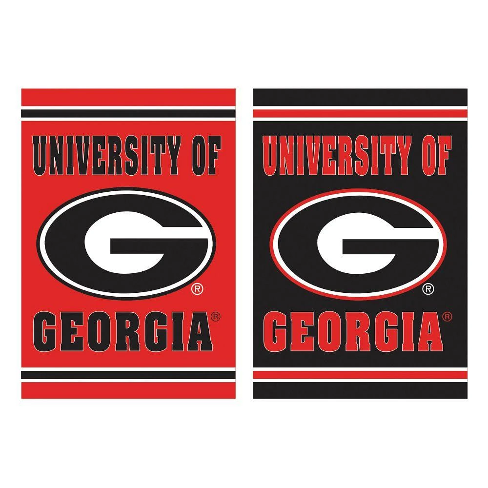 Georgia Embossed Suede House Flag