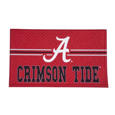  Bama | Alabama Crosshatch Embossed Doormat | Alumni Hall