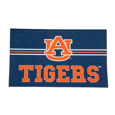  Aub | Auburn Crosshatch Embossed Doormat | Alumni Hall