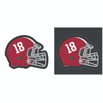  Bama | Alabama Led Helmet Lit Wall Decor | Alumni Hall