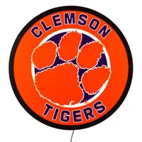  Clemson | Clemson Led Round Lit Wall Decor | Alumni Hall