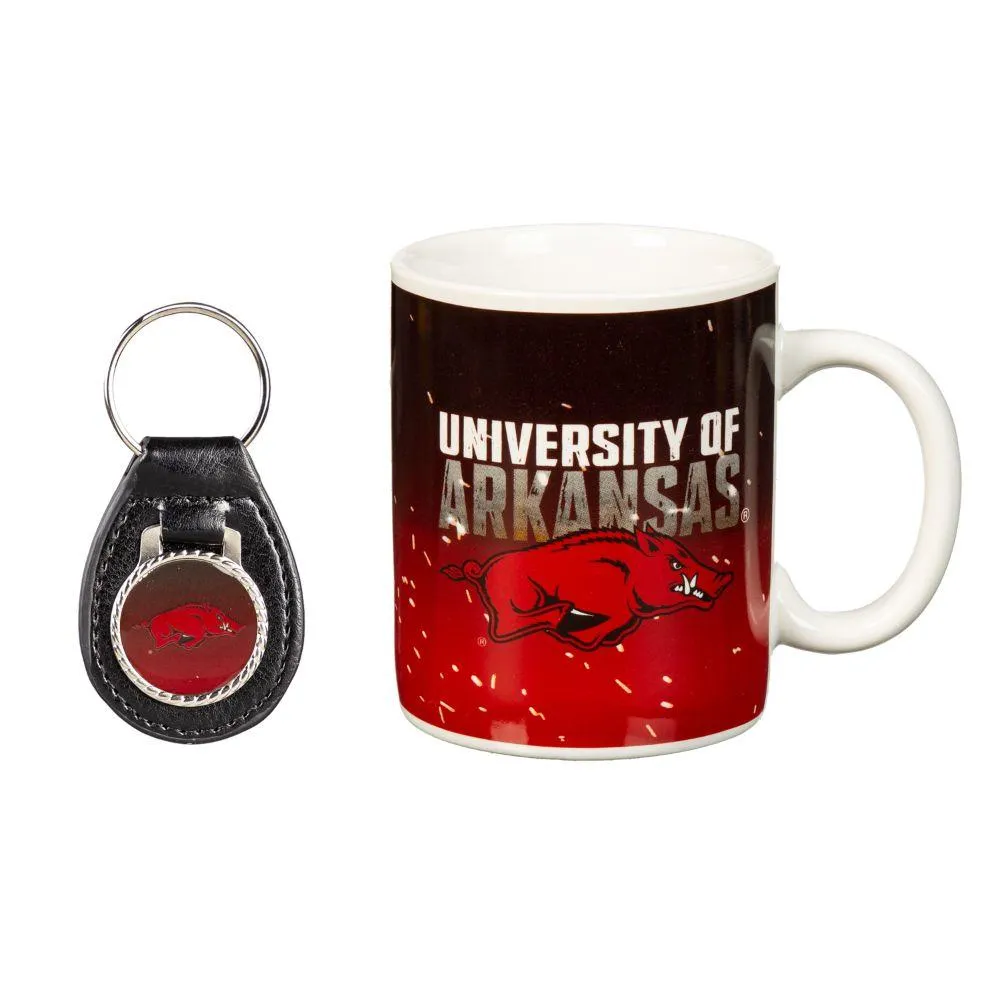  Razorbacks | Arkansas Mug & Amp ; Keychain Gift Set | Alumni Hall