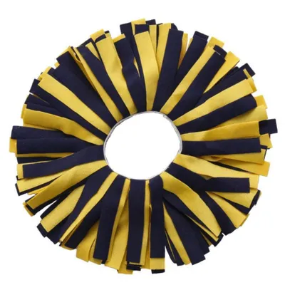  Wvu | Pomchies Navy And Gold Pom Pom Hair Scrunchie | Alumni Hall