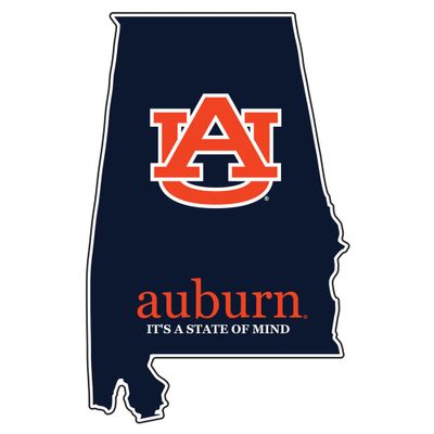  Auburn State Of Mind Decal (4 )