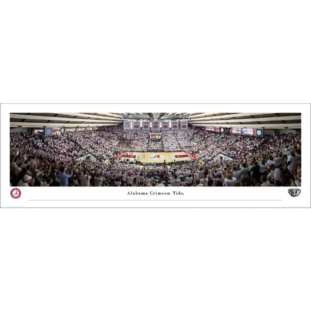  Bama | Alabama Basketball 13.5  X 40  Poster (Unframed) | Alumni Hall