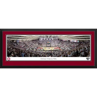  Bama | Alabama Basketball 18  X 44  Panoramic Picture (Deluxe Frame) | Alumni Hall