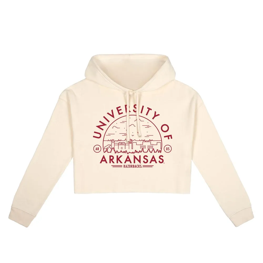 Razorbacks | Arkansas Uscape Women's Voyager Cropped Hoodie Alumni Hall