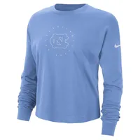 Unc | Nike Women's Boxy Dust Long Sleeve Crew Tee Alumni Hall