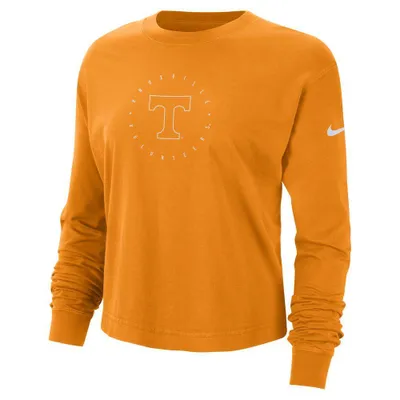 Vols | Tennessee Nike Women's Boxy Dust Long Sleeve Crew Tee Alumni Hall