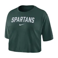 Spartans | Michigan State Nike Women's Logo Crop Tee Alumni Hall