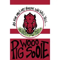  Razorbacks | Arkansas Magnolia Lane 12 X 18 Yell Garden Flag | Alumni Hall