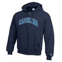 Unc | Champion Arch Full Zip Screen Printed Hoodie Alumni Hall