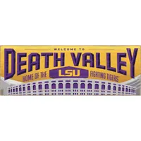 LSU 25 x 9 Tradition Wood Sign