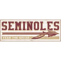  Fsu | Florida State 25 X 9 Tradition Wood Sign | Alumni Hall