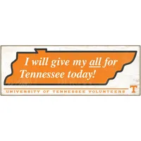  Vols | Tennessee 25 X 9 Tradition Wood Sign | Alumni Hall