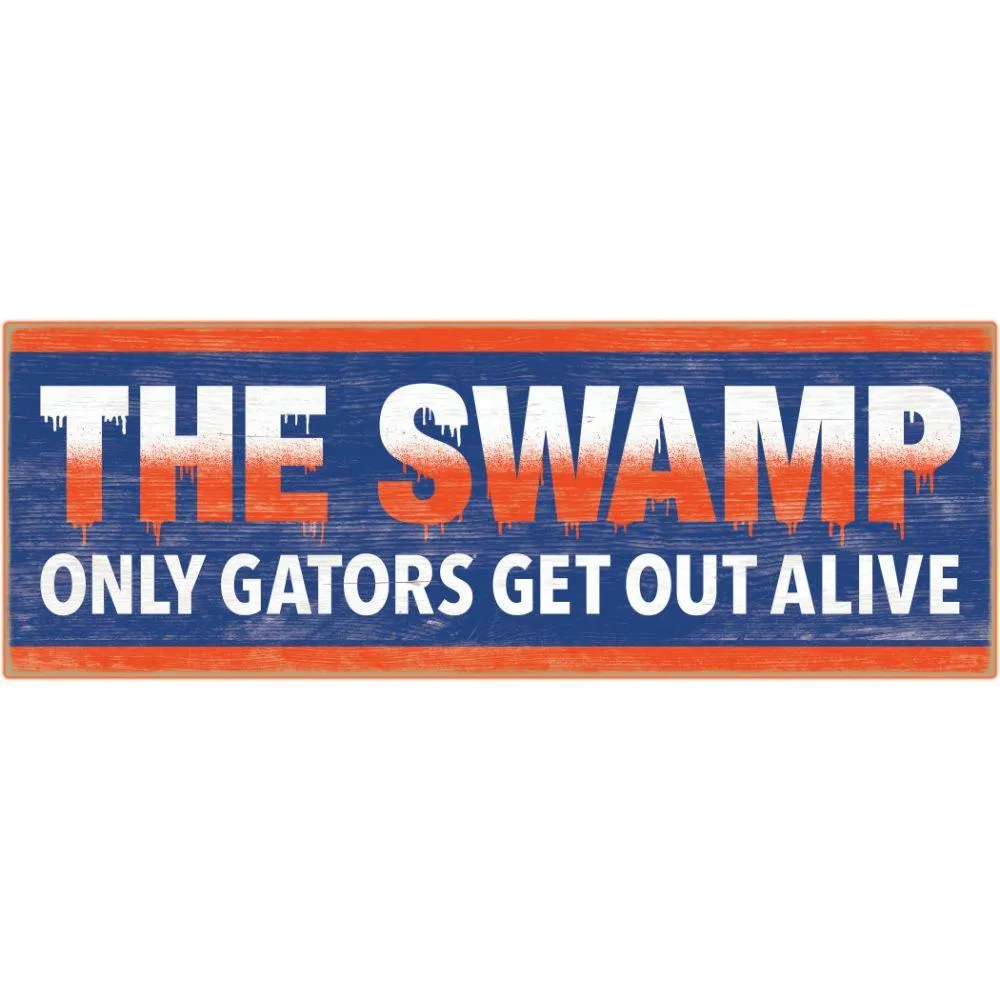  Gators | Florida 25 X 9 Tradition Wood Sign | Alumni Hall