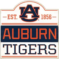  Aub | Auburn Est 1856 18 X 18 Planked Wood Sign | Alumni Hall